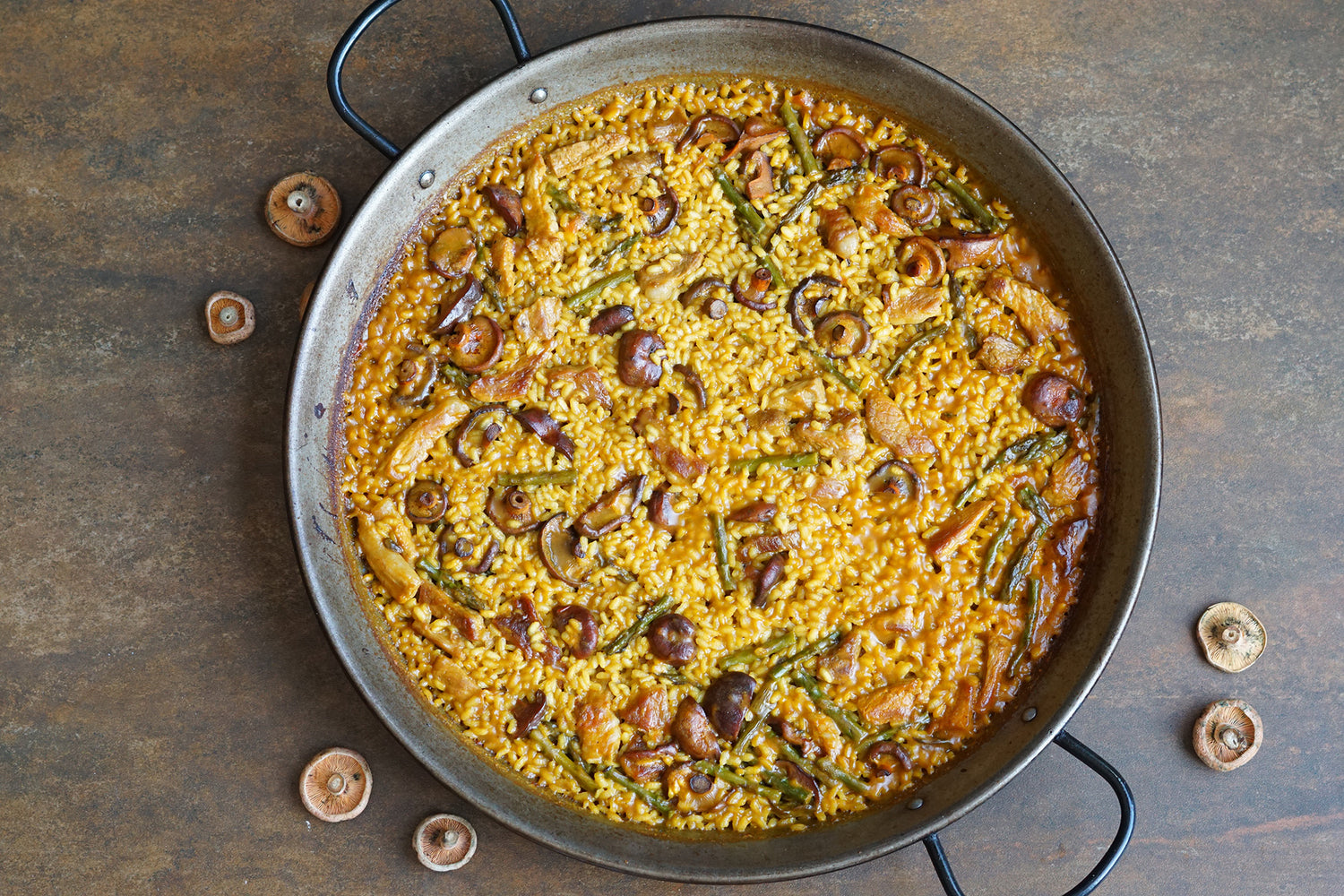 Arroz con níscalos