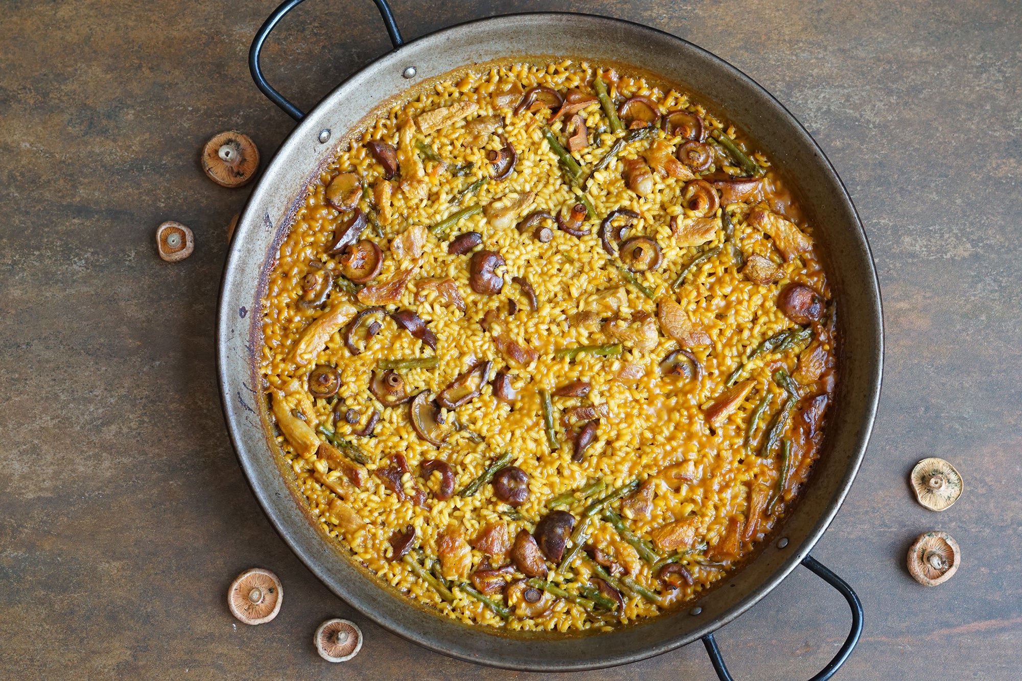 Arroz con níscalos